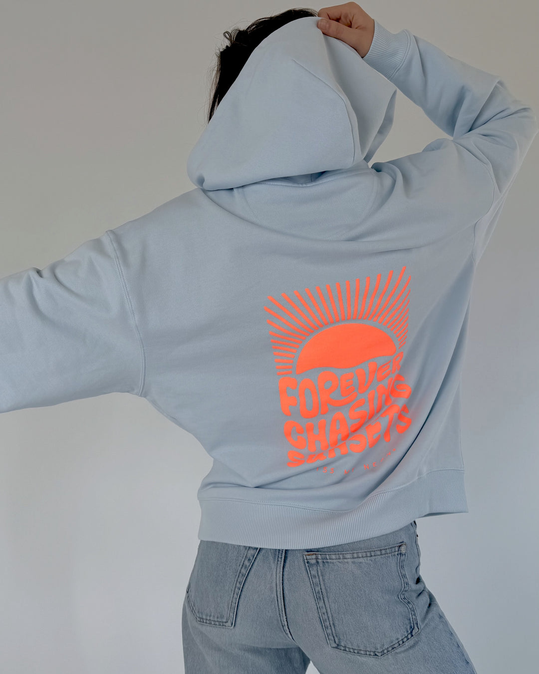 CHASING SUNSETS Oversized Hoodie