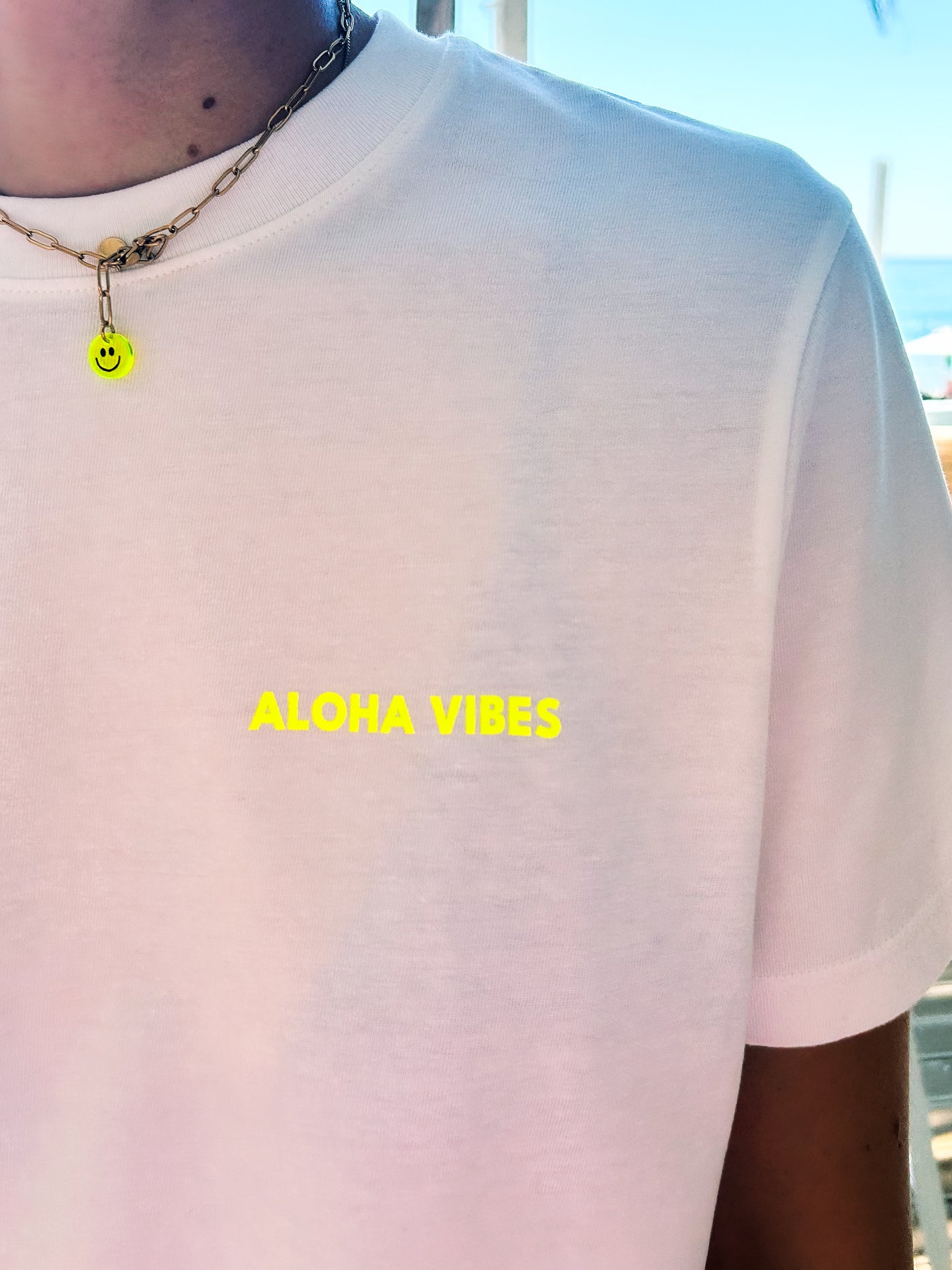 ALOHA VIBES T-Shirt Off-White