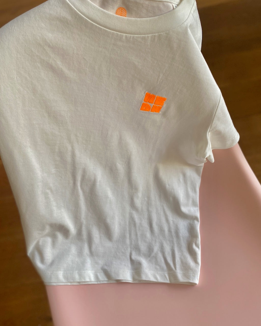 NEON SQUARE STITCH T-Shirt Off White