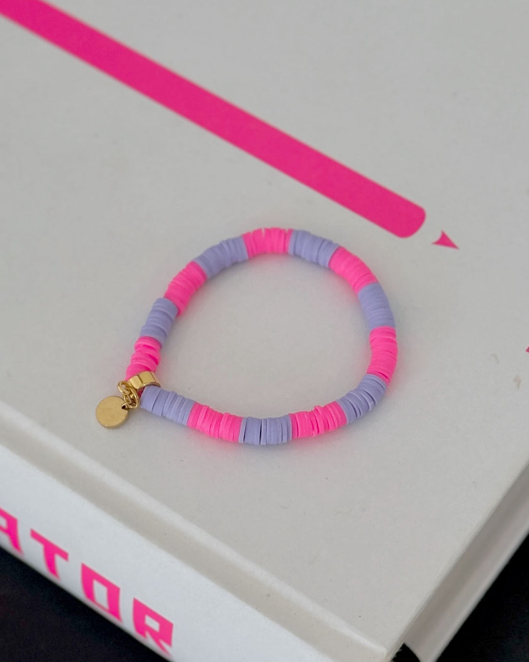 PINK LAVENDER Armband