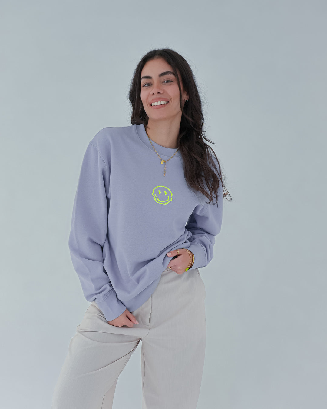 ELEMENTS OF HAPPINESS Sweater Lavender