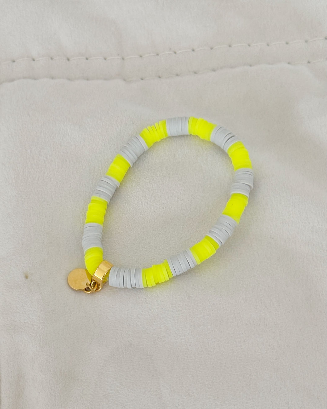 YELLOW GREY Armband